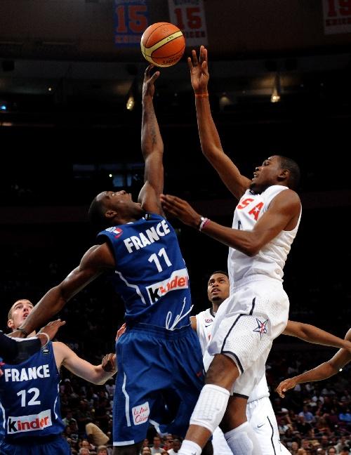 美国男篮vs法国男篮全场